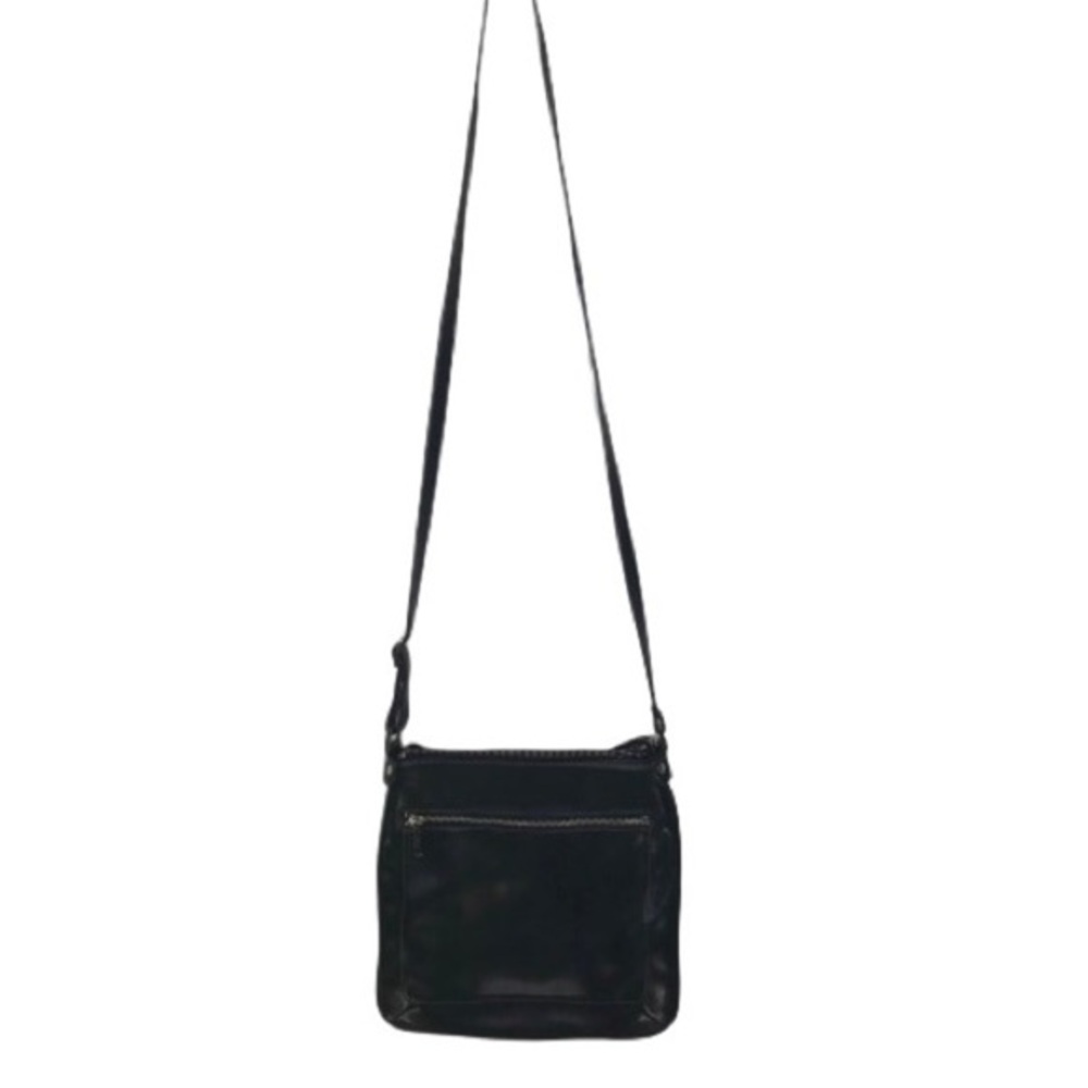 Black Leather Crossbody Danier